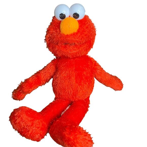 SESAME STREET ELMO Original Stuff Plush Animal 14" Cuddly Figure - Picture 1 of 9